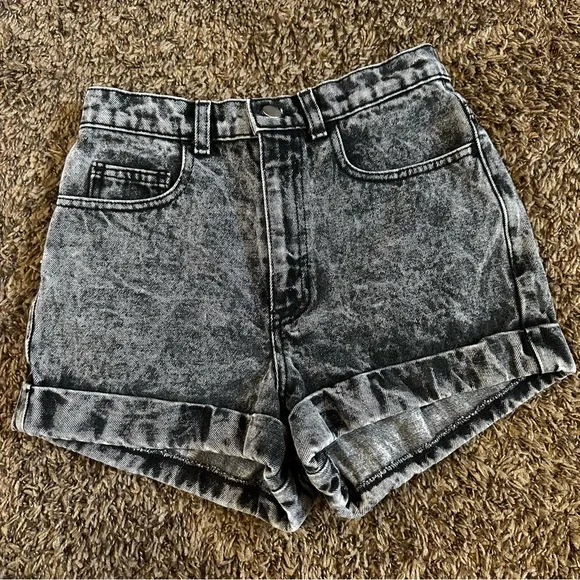 American Apparel sz 26 denim short lot - Picture 2 of 7